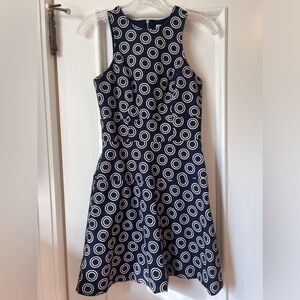 Cece by Cynthia Steffe Navy Circle Dress size XS